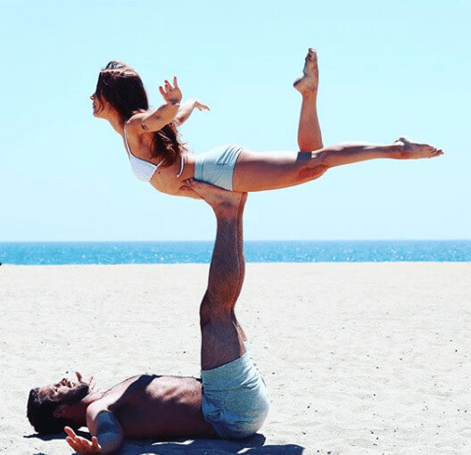 Doing Yoga 